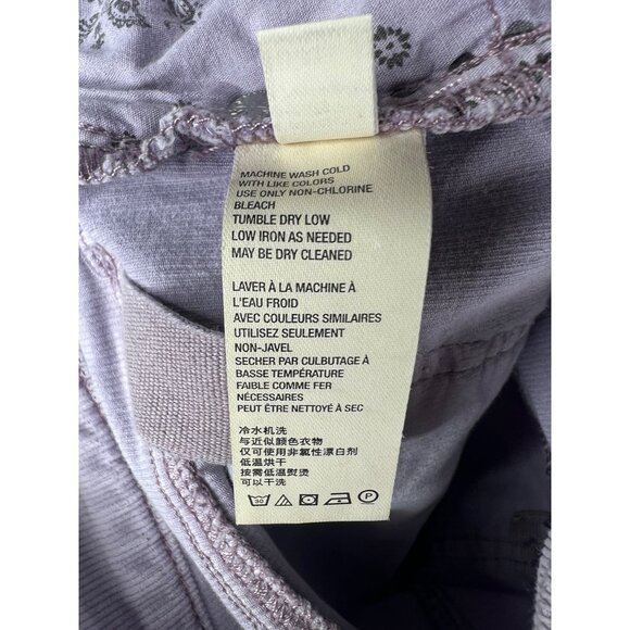 Free People We The Free Sun Chaser Skinny Corduroy Button-Fly Pants Lavender 29 - Picture 10 of 16